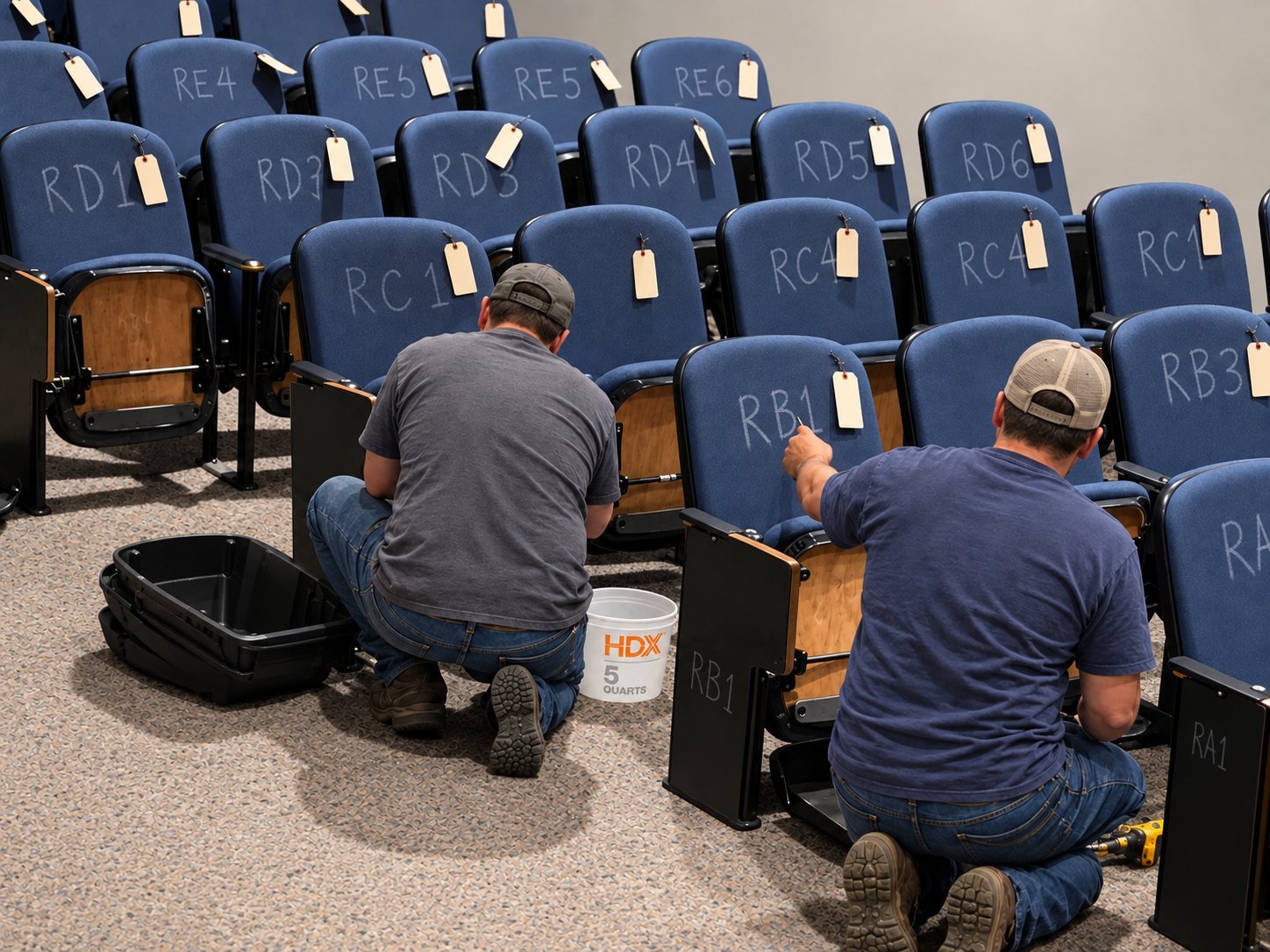 Lecture Hall Reseating - Virginia State University